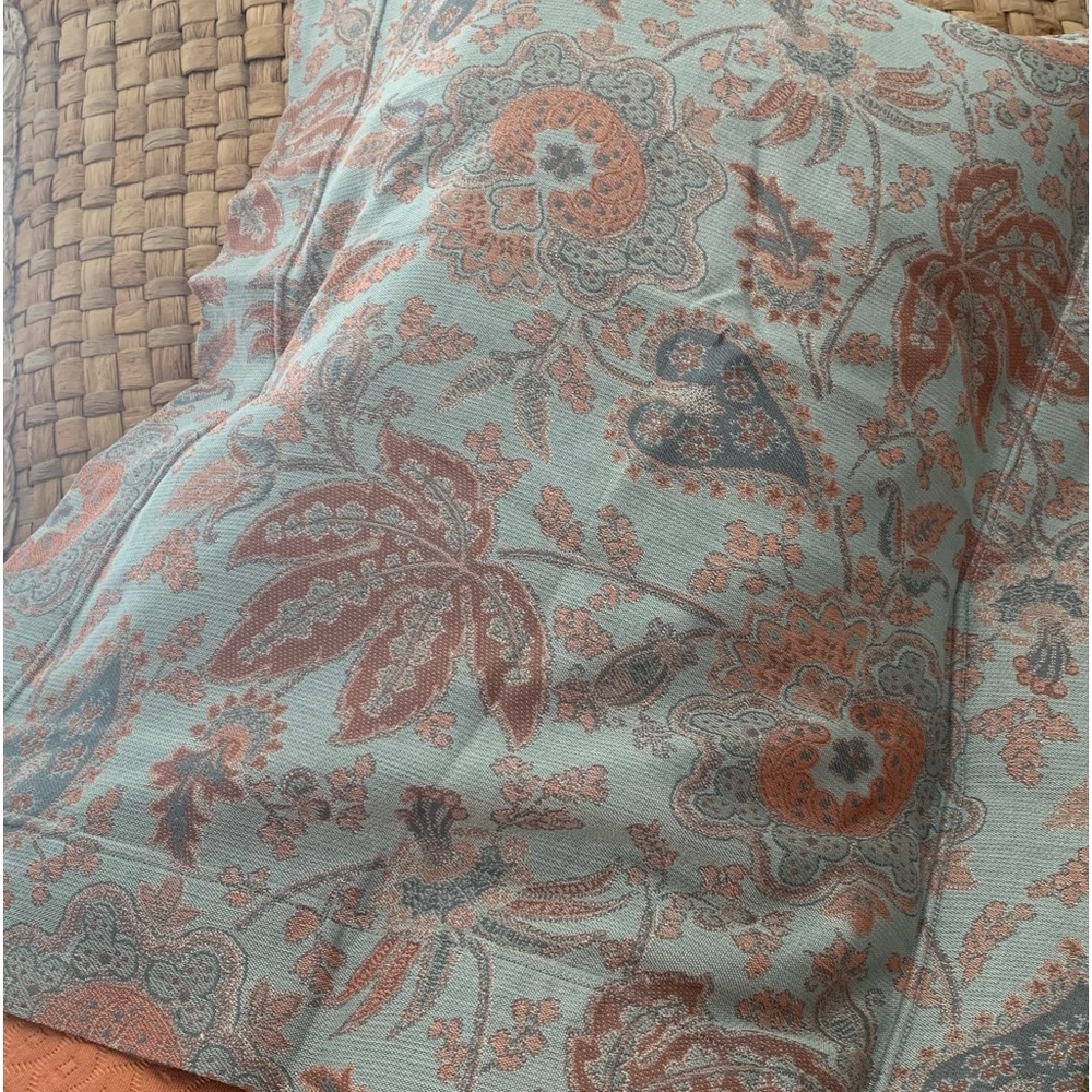 Sferra Palermo boudoir sham new with Spice accents